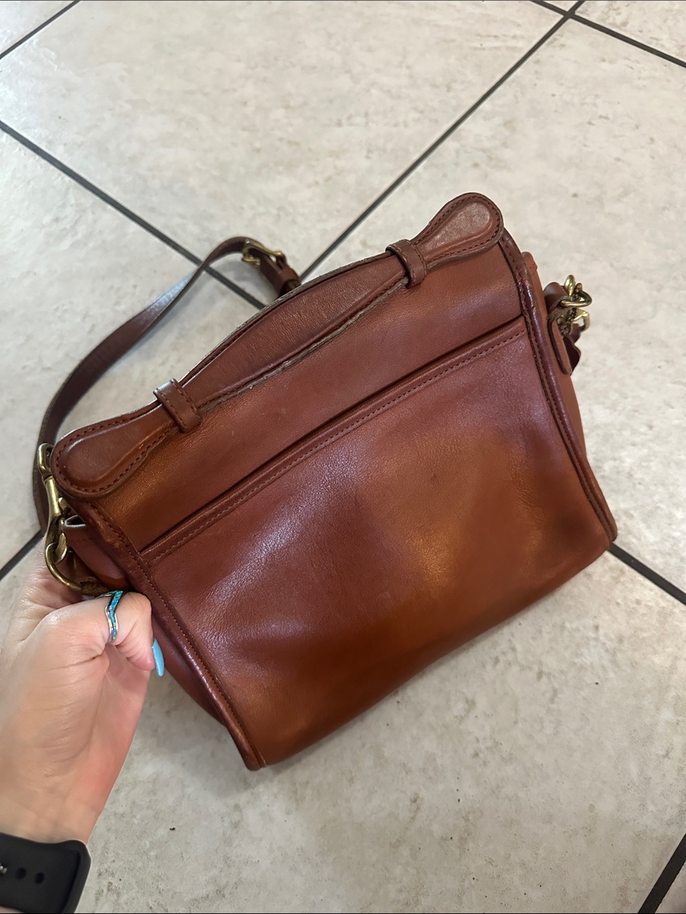 Vintage Coach Court Bag 9870 - Picture 6 of 12